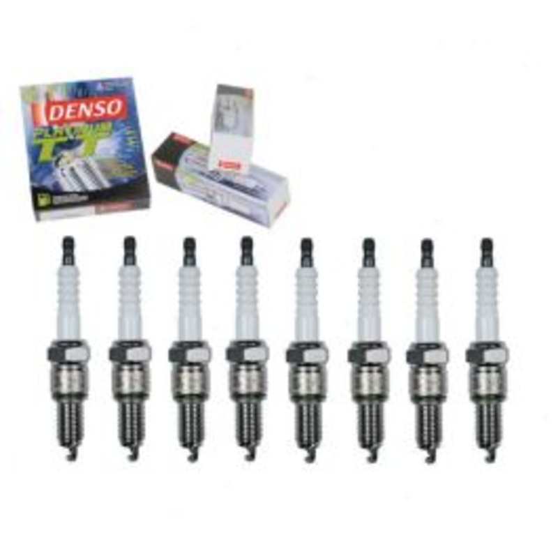 8 pc DENSO Platinum TT Spark Plugs for 1968-1974 Dodge D300 Pickup 5.2L 5.9L V8