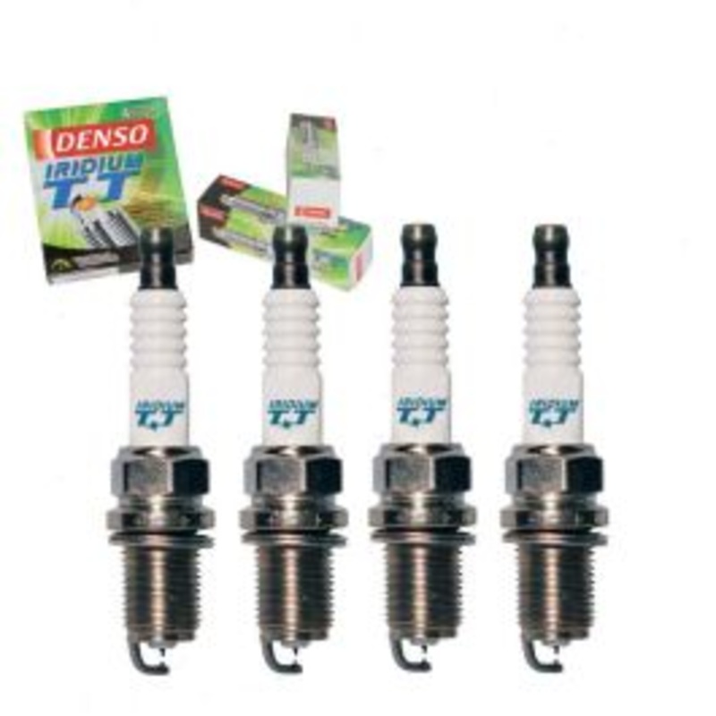 4 pc DENSO Iridium TT Spark Plugs for 1999-2002 Saturn SL 1.9L L4