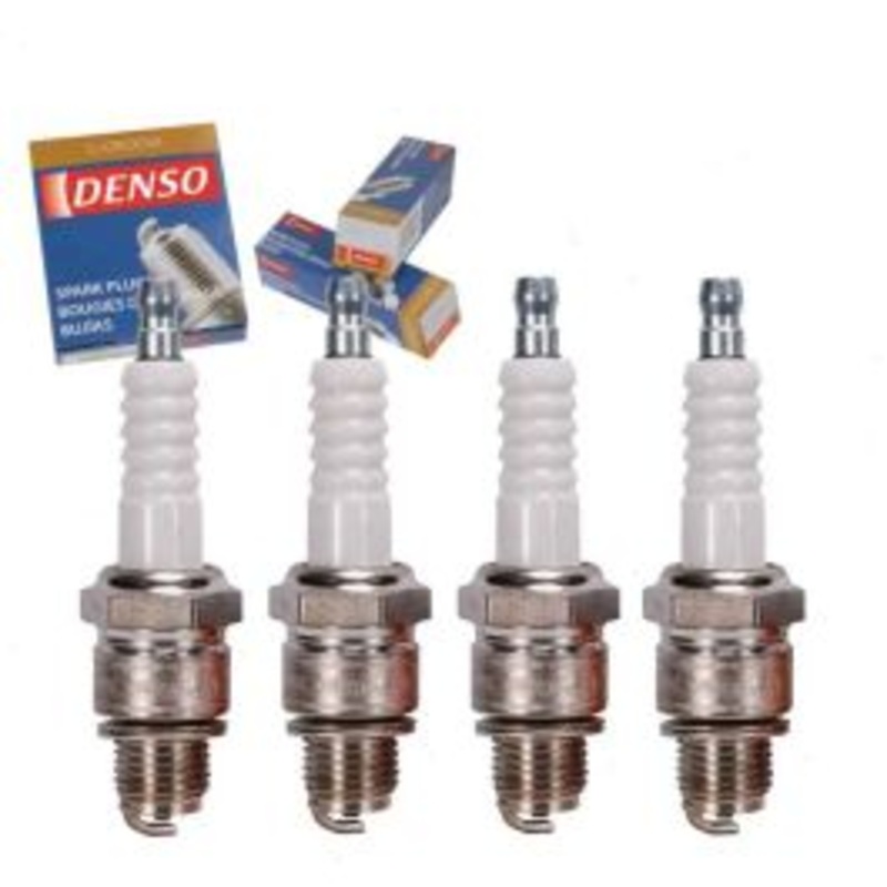 4 pc DENSO Standard U-Groove Spark Plugs for 1997-1998 Mitsubishi Eclipse 2.0L L4