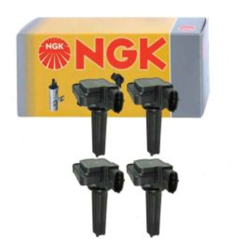4 pc NGK Ignition Coils for 2010-2011 Saab 9-3X 2.0L L4