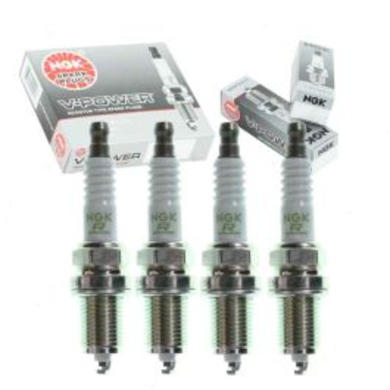 4 pc NGK V-Power 3696 BKR6EY Spark Plugs