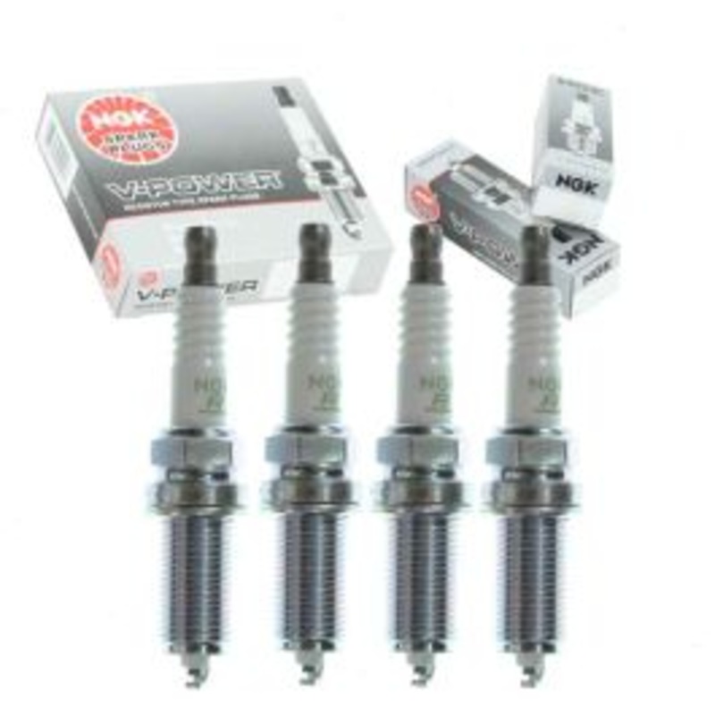 4 pc NGK V-Power Spark Plugs for 2009-2012 Suzuki Grand Vitara 2.4L L4