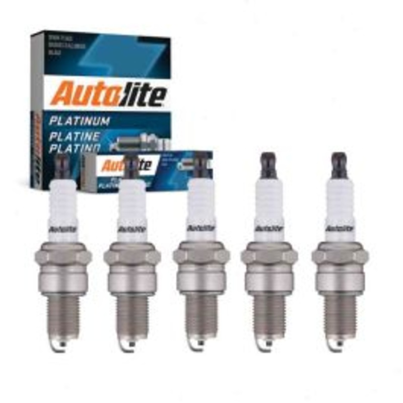 5 pc Autolite Platinum Spark Plug for 1988-1992 Audi 80 Quattro