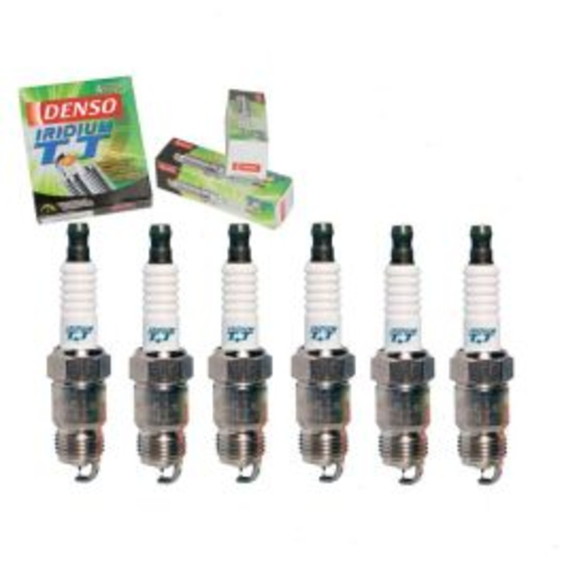6 pc DENSO Iridium TT Spark Plugs for 1985 Chevrolet C20 4.3L V6