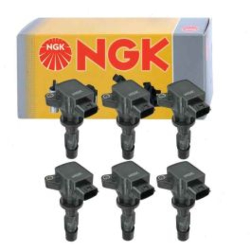 6 pc NGK 48859 U5253 Ignition Coils