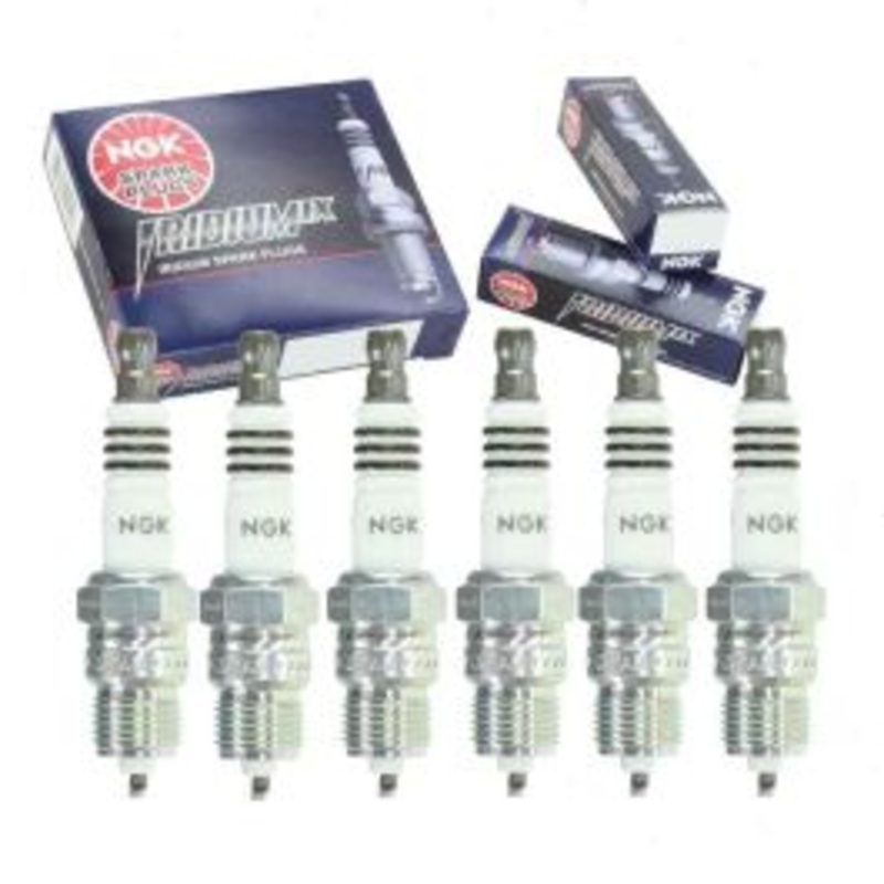 6 pc NGK Iridium IX Spark Plugs for 1985-1995 GMC C2500 4.3L V6
