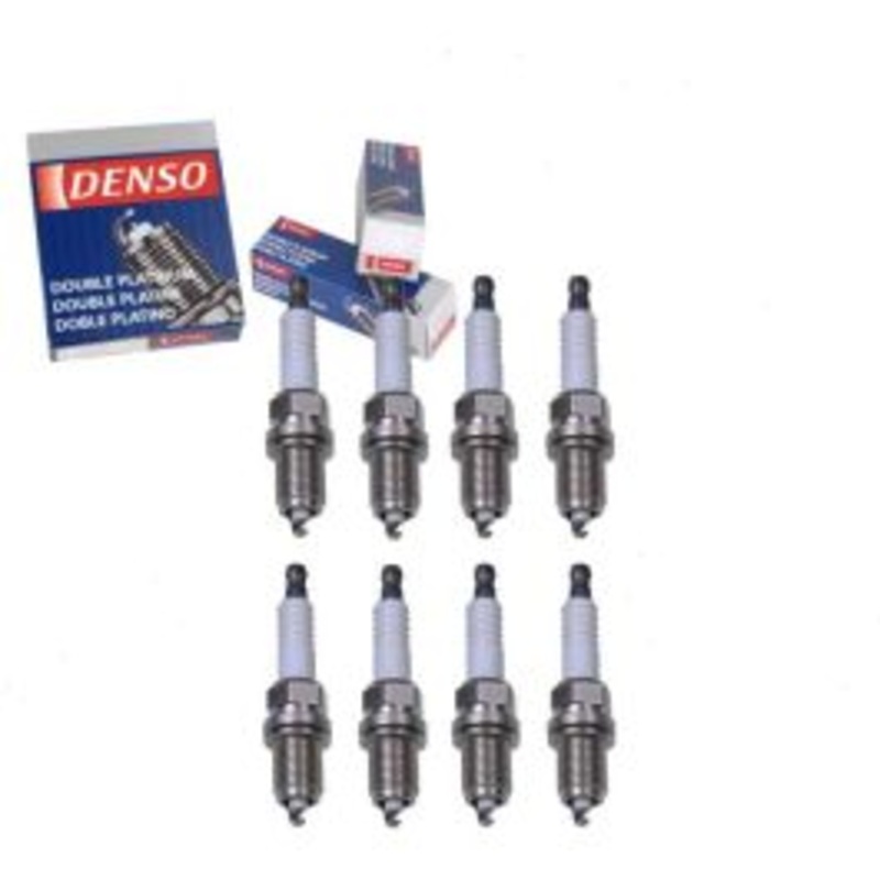 8 pc DENSO Double Platinum Spark Plugs for 1994-1995 Rolls-Royce Corniche IV 6.8L V8