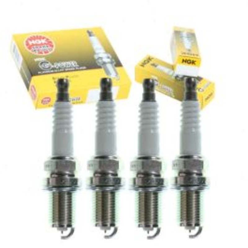 4 pc NGK G-Power Spark Plugs for 2000-2004 Nissan Xterra 2.4L L4