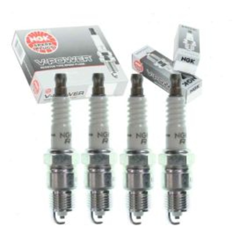 4 pc NGK V-Power Spark Plugs for 1975-1980 Chevrolet Monza 2.3L 2.5L L4