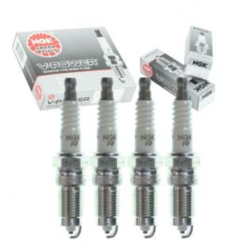 4 pc NGK V-Power Spark Plugs for 1982-1987 Mercury Lynx 1.6L 1.9L L4