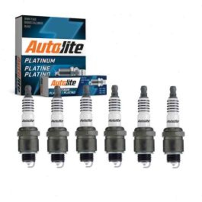 6 pc Autolite Platinum Spark Plug for 1959-1961 Chevrolet Parkwood 3.8L L6
