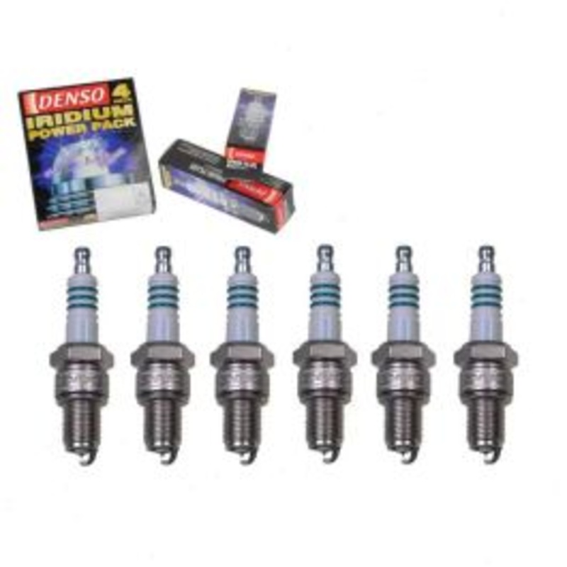 6 pc DENSO Iridium Power Spark Plugs for 1963-1967 Chevrolet C20 Pickup 4.8L L6