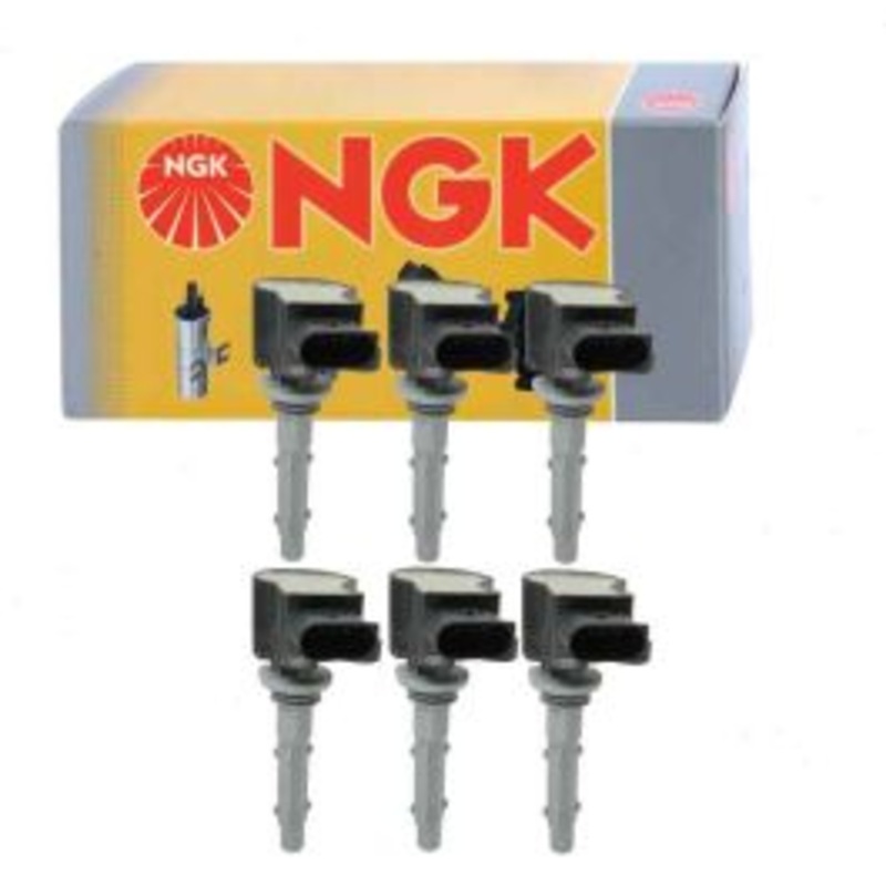 6 pc NGK Ignition Coils for 2006-2008 Mercedes-Benz SLK280 3.0L V6