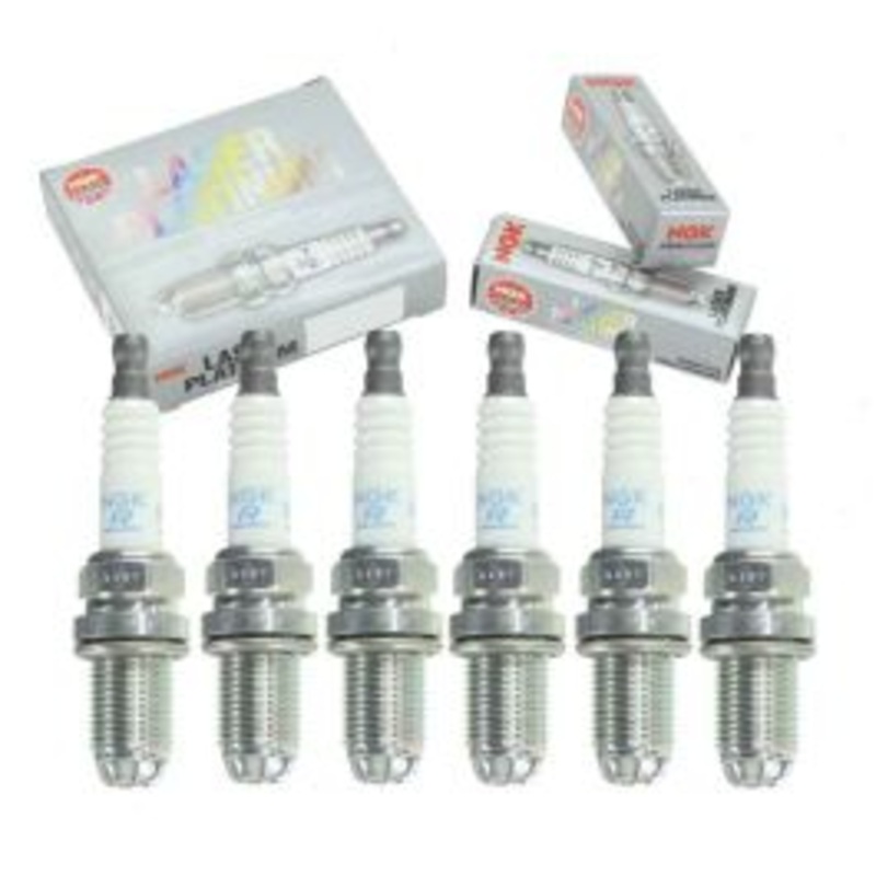 6 pc NGK Laser Platinum Spark Plugs for 1998-2001 Audi A4 Quattro 2.8L V6