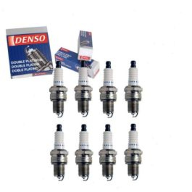 8 pc DENSO Double Platinum Spark Plugs for 1972-1981 Jeep CJ5 5.0L V8