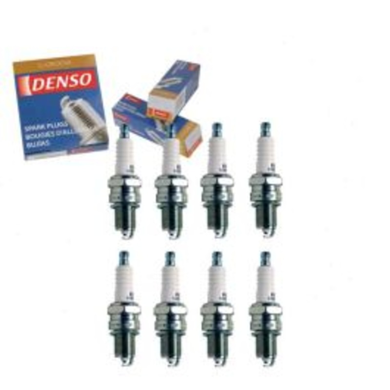 8 pc DENSO Standard U-Groove Spark Plugs for 1969-1973 GMC C15 C1500 Suburban 5.0L V8