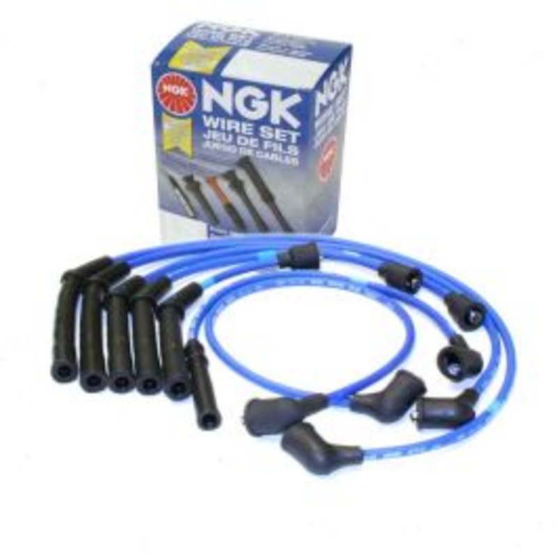 NGK Spark Plug Wire Set for 1985 Nissan Maxima 3.0L V6