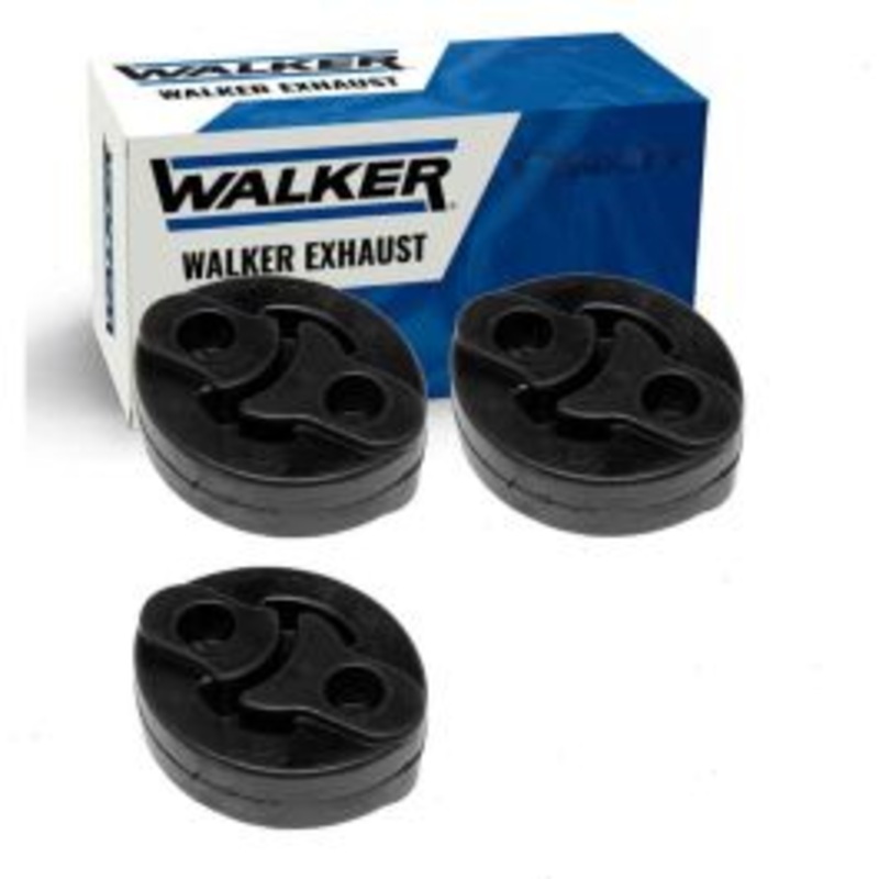 3 pc Walker Int Pipe Exhaust System Insulators for 1989-1992 Plymouth Colt 1.5L L4