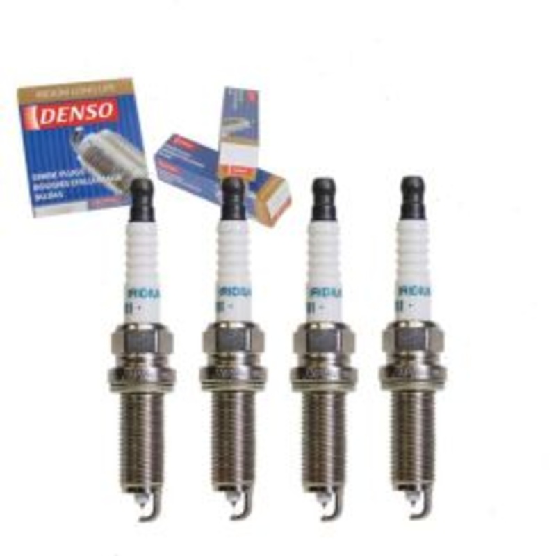 4 pc DENSO Iridium Long Life Spark Plugs for 2014-2015 Nissan Rogue Select 2.5L L4
