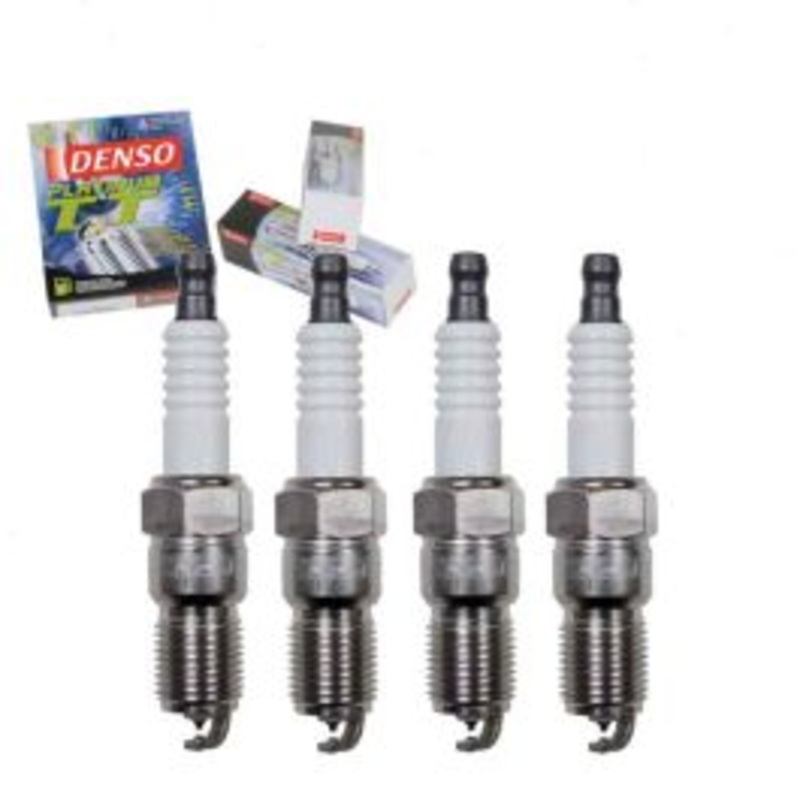 4 pc DENSO Platinum TT Spark Plugs for 1986 Mercury Sable 2.5L L4
