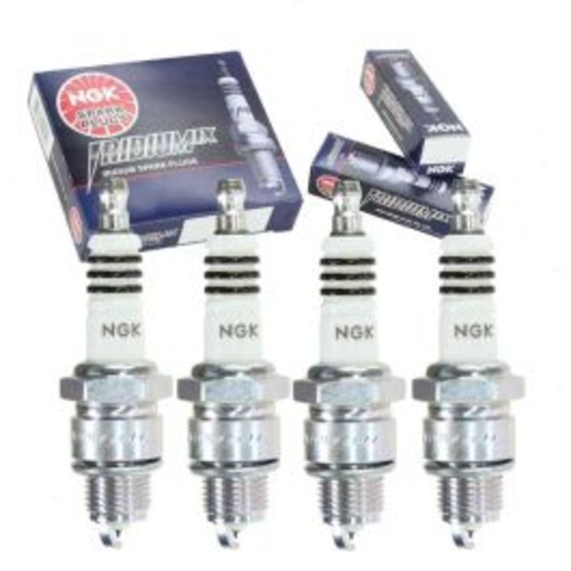 4 pc NGK Iridium IX Spark Plugs for 1967 Saab Monte Carlo 1.5L V4
