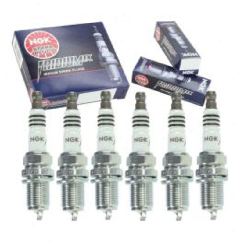 6 pc NGK Iridium IX Spark Plugs for 1995-2002 Volkswagen Golf 2.8L V6