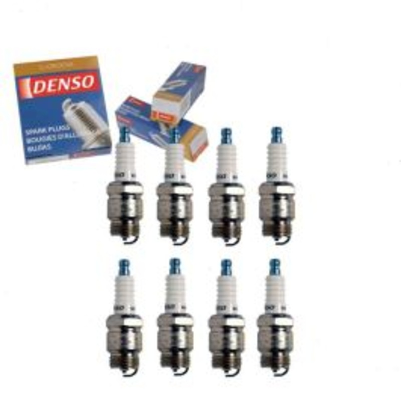 8 pc DENSO Standard U-Groove Spark Plugs for 1958-1964 Ford Victoria 4.3L 4.7L 5.4L 6.4L V8