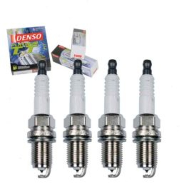 4 pc DENSO Platinum TT Spark Plugs for 1999-2002 Saturn SL2 1.9L L4
