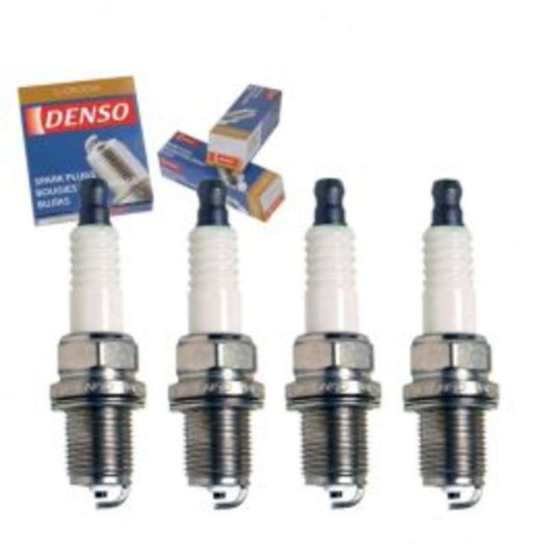 4 pc DENSO Standard U-Groove Spark Plugs for 1990-1993 Toyota Celica 2.0L L4
