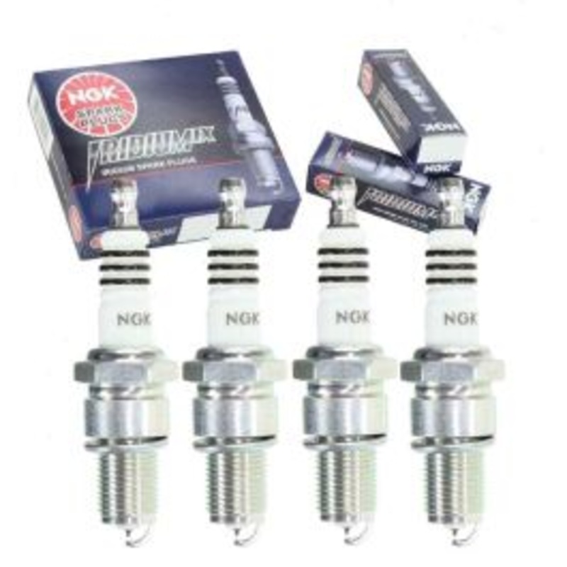 4 pc NGK Iridium IX Spark Plugs for 1971-1972 Volkswagen 411 1.7L H4