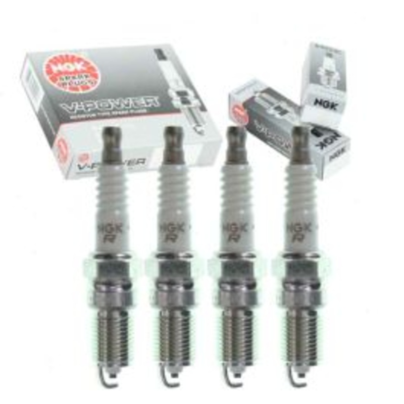 4 pc NGK V-Power Spark Plugs for 2005-2008 Mazda Tribute 2.3L L4