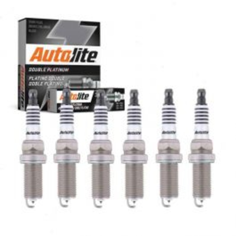 6 pc Autolite Double Platinum Spark Plug for 2004-2009 Nissan Quest