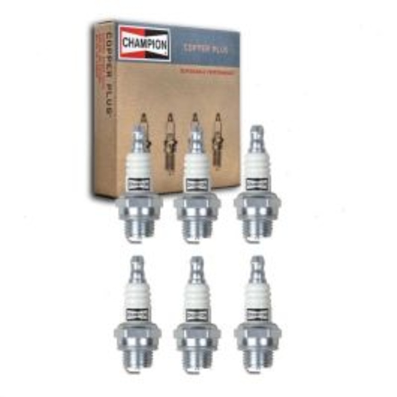 6 pc Champion Copper Plus 843-1 CJ8 Spark Plugs