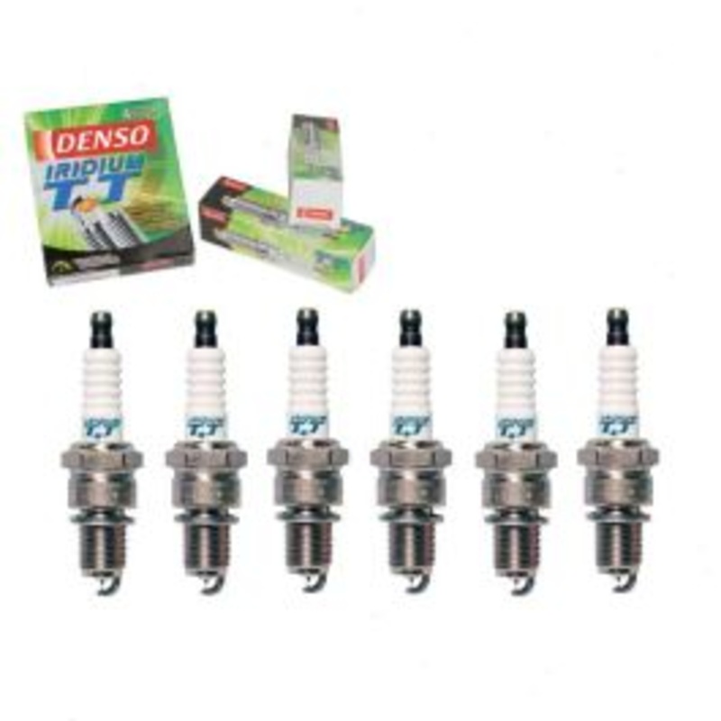 6 pc DENSO Iridium TT Spark Plugs for 1967 Chevrolet P10 Series 4.8L L6