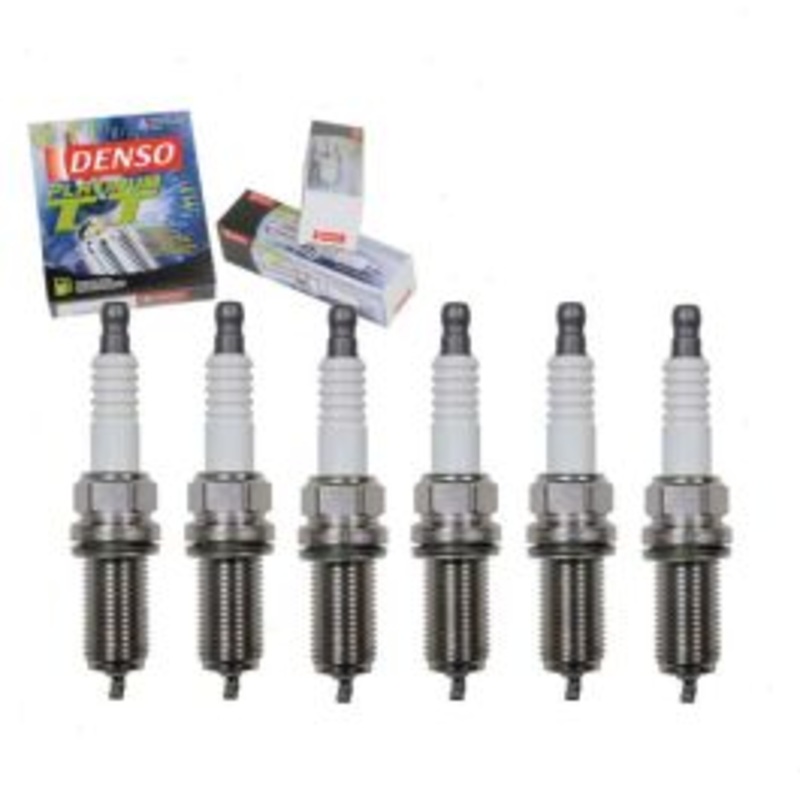 6 pc DENSO Platinum TT Spark Plugs for 2005-2014 Toyota Tundra 4.0L V6