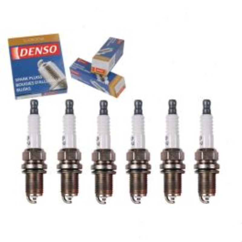 6 pc DENSO Standard U-Groove Spark Plugs for 2003-2004 Audi A6 Quattro 2.7L V6