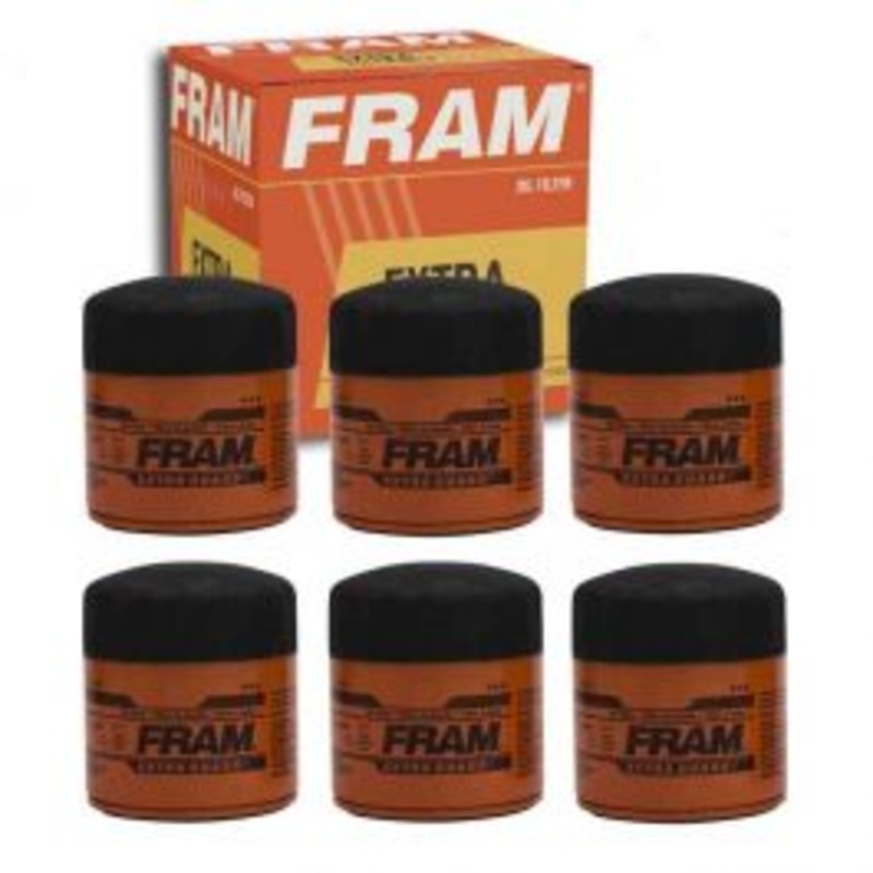 6 pc FRAM Extra Guard PH9897 Engine Oil Filters