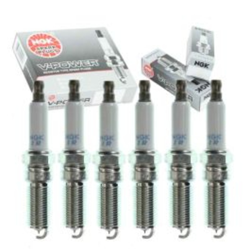 6 pc NGK V-Power Spark Plugs for 2008-2010 Dodge Avenger 2.7L V6
