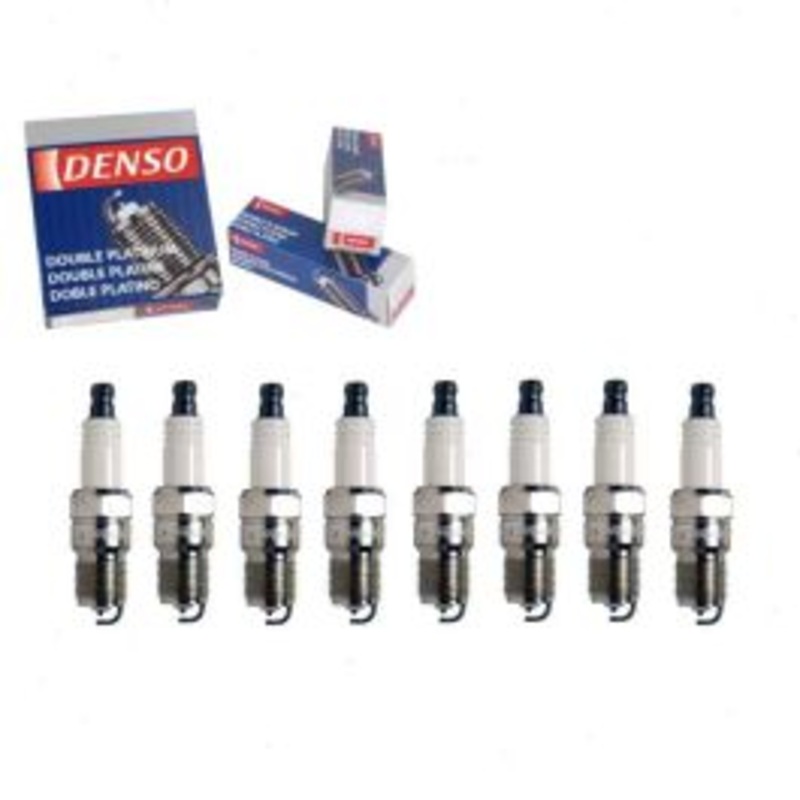 8 pc DENSO Double Platinum Spark Plugs for 1997-1999 Ford Econoline Super Duty 5.4L V8