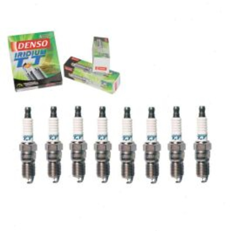 8 pc DENSO Iridium TT Spark Plugs for 2004-2009 Cadillac SRX 4.6L V8