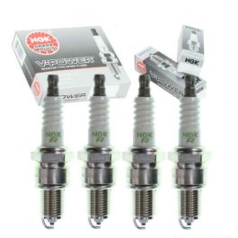 4 pc NGK V-Power Spark Plugs for 1981-1983 Renault R18i 1.6L L4