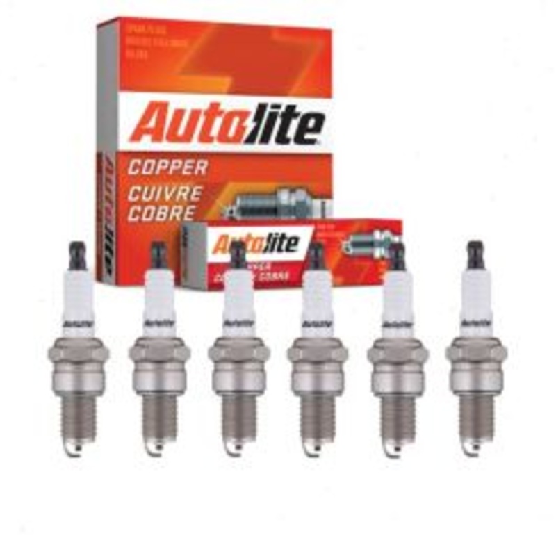 6 pc Autolite Copper Core 4265 Spark Plugs