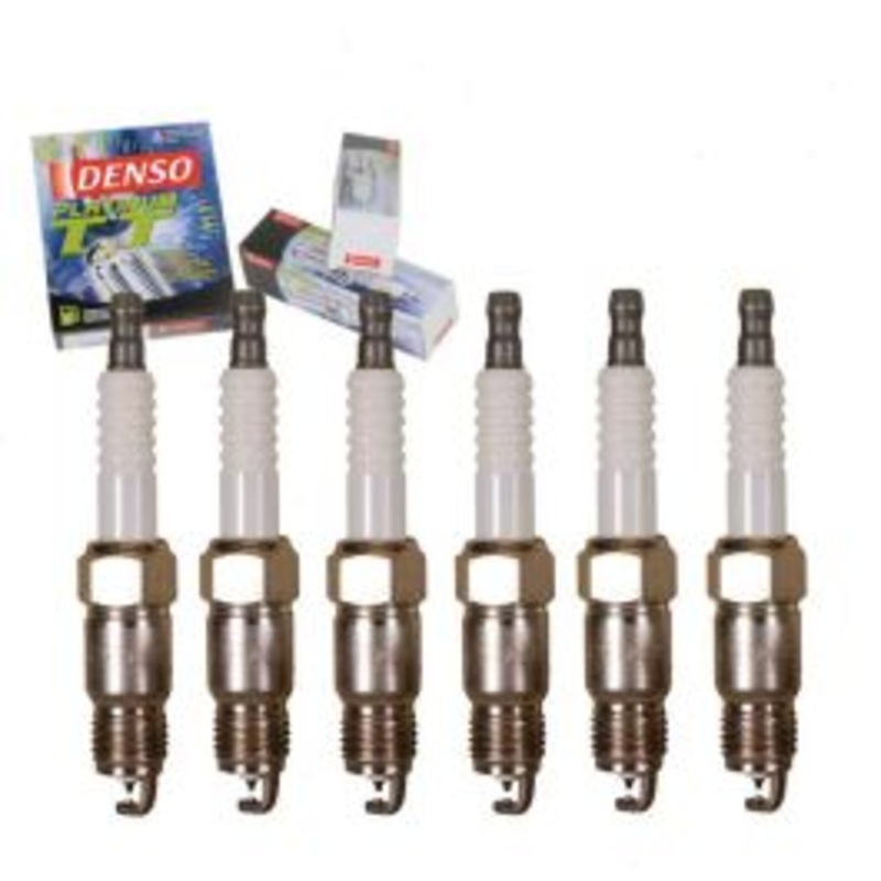 6 pc DENSO Platinum TT Spark Plugs for 1991-1994 Oldsmobile Bravada 4.3L V6