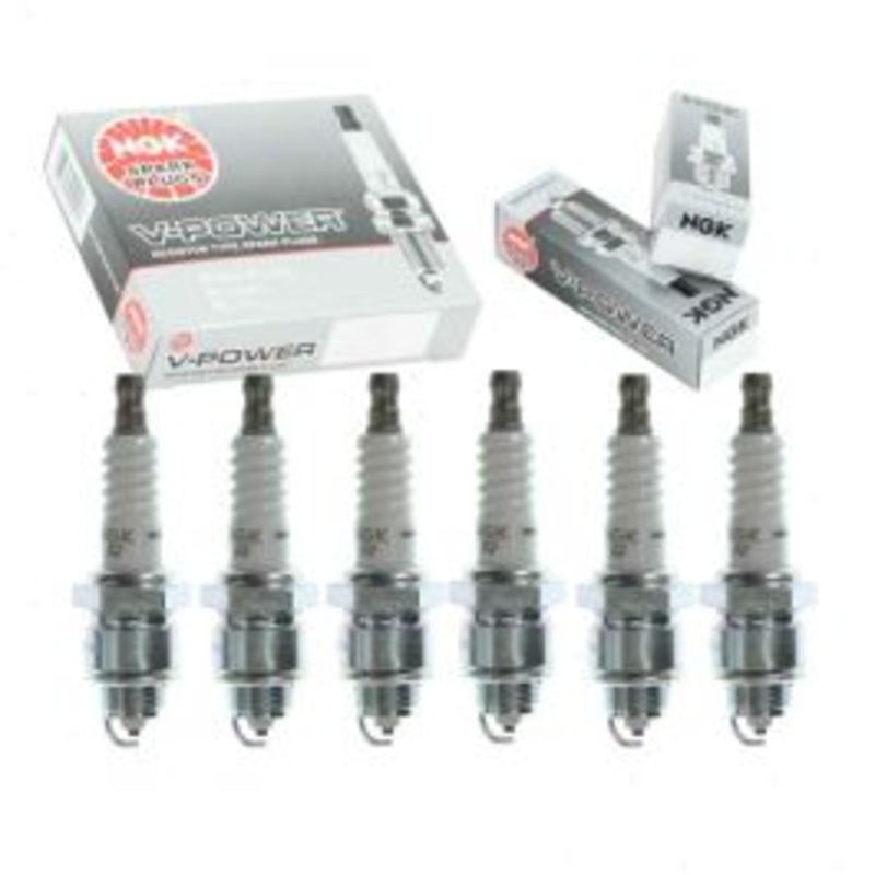 6 pc NGK V-Power Spark Plugs for 1964-1967 Buick Skylark 3.7L V6