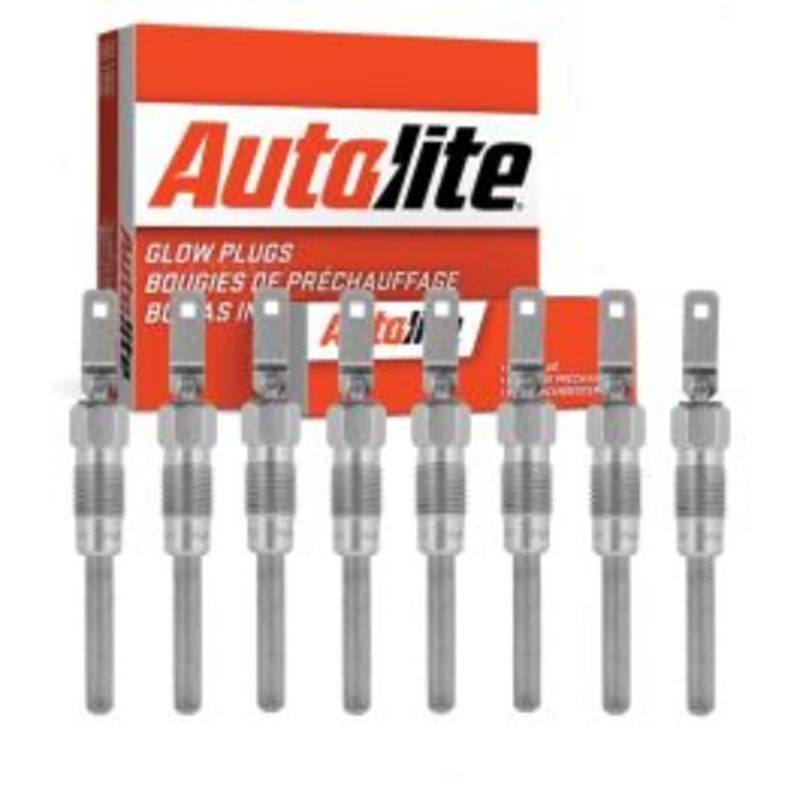 8 pc Autolite Diesel Glow Plugs for 1982-1986 Chevrolet K20 Suburban 6.2L V8
