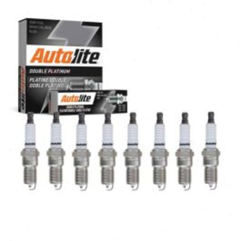 8 pc Autolite Double Platinum Spark Plug for 2003-2006 Isuzu Ascender 5.3L