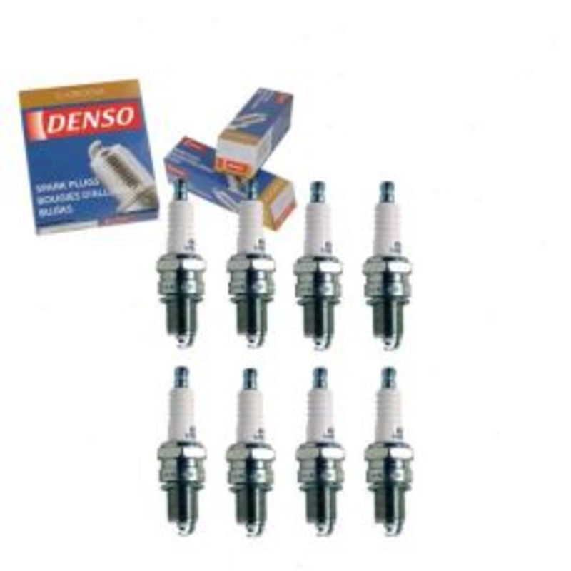 8 pc DENSO Standard U-Groove Spark Plugs for 1956-1978 Plymouth Fury 4.5L 5.2L 5.9L V8
