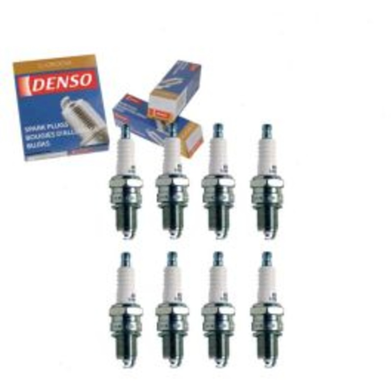 8 pc DENSO Standard U-Groove Spark Plugs for 1987-1988 Nissan Van 2.4L L4
