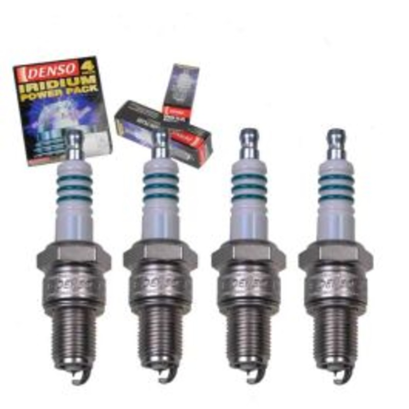 4 pc DENSO Iridium Power Spark Plugs for 1971 Mazda 616 1.6L L4