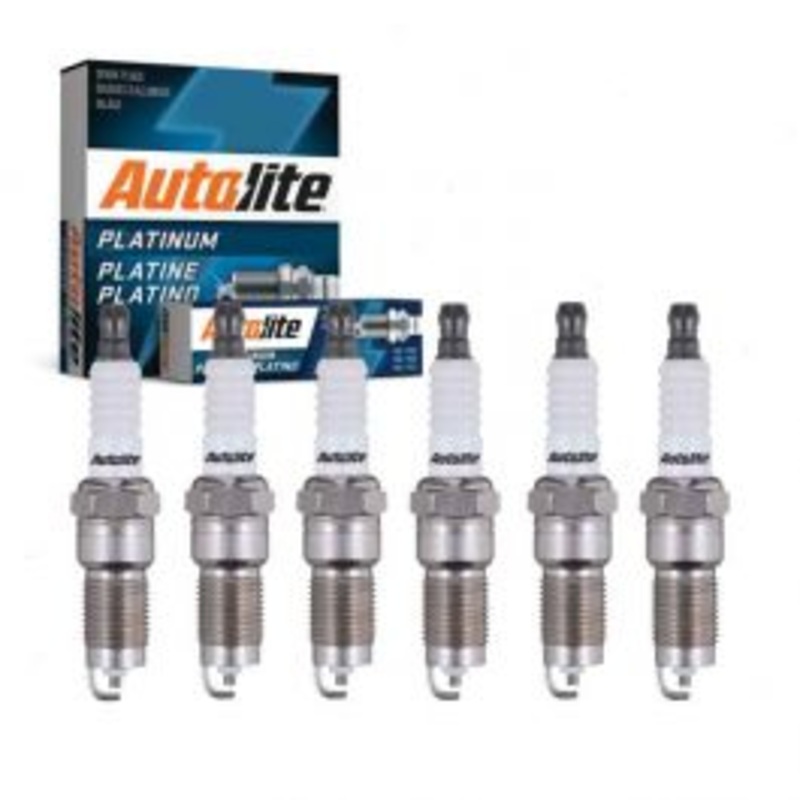 6 pc Autolite Platinum Spark Plug for 1984-1997 Ford Mustang 3.8L V6